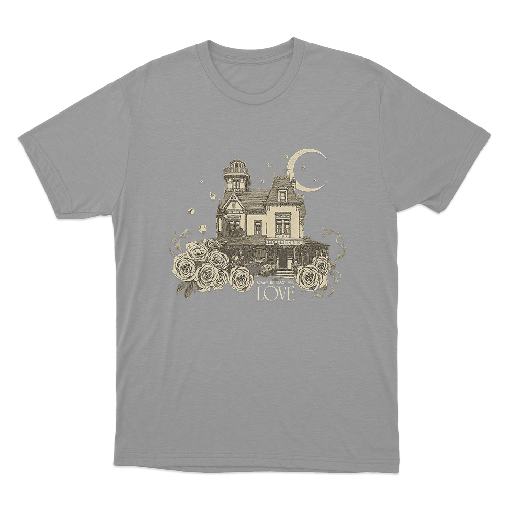 Always Be Ready For Love Unisex T Shirt Grey Always Be Ready For Love Unisex T Shirt Grey