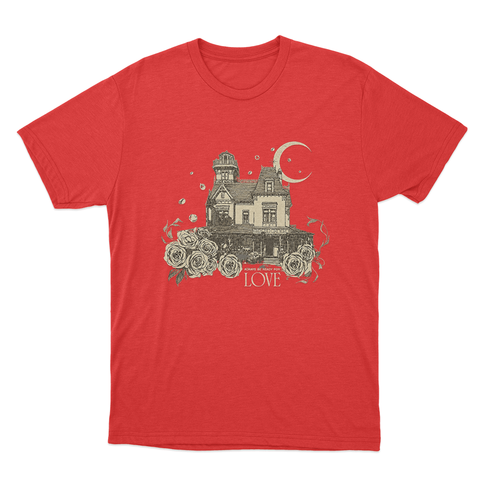 Always Be Ready For Love Unisex T Shirt Red Always Be Ready For Love Unisex T Shirt Red