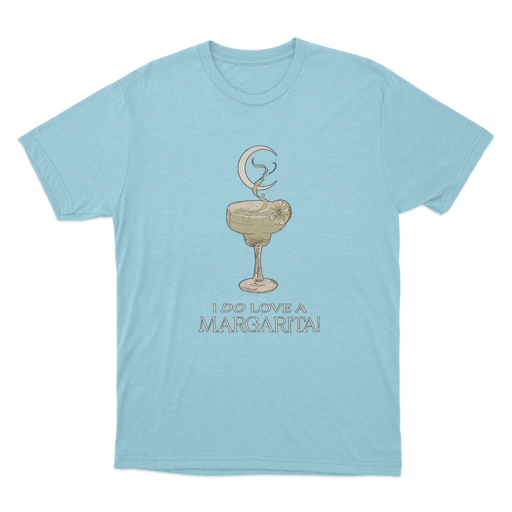 I Do Love a Margarita! Unisex T Shirt Sky Blue I Do Love a Margarita Unisex T Shirt Sky Blue