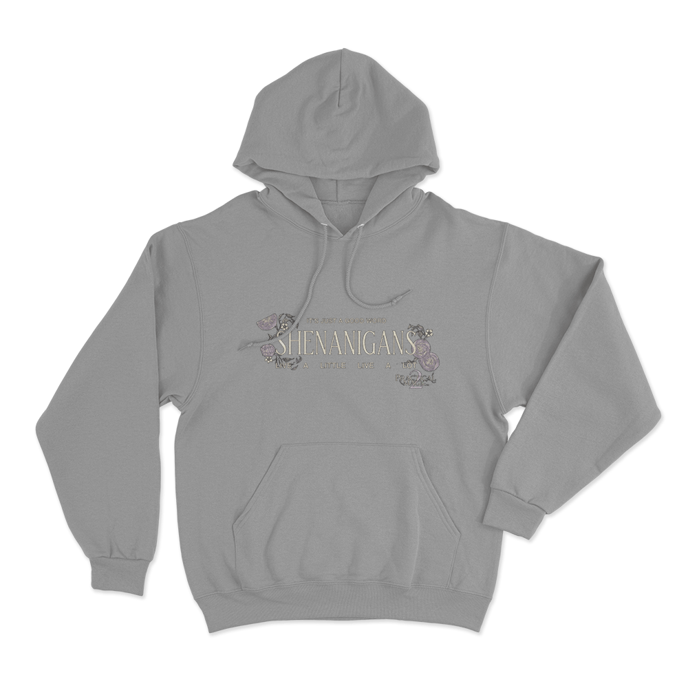 MShenanigans Unisex Hoodie Grey MShenanigans Unisex Hoodie Grey