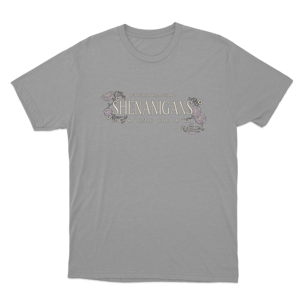 MShenanigans Unisex T Shirt Grey MShenanigans Unisex T Shirt Grey