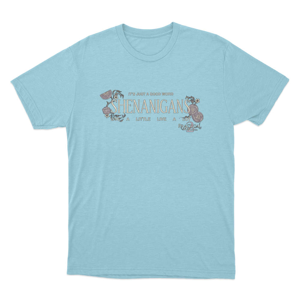 MShenanigans Unisex T Shirt Sky Blue MShenanigans Unisex T Shirt Sky Blue