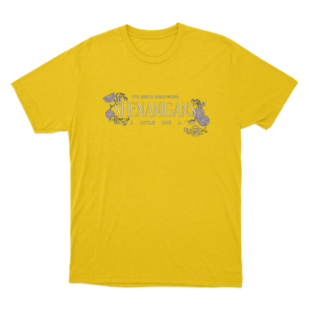 MShenanigans Unisex T Shirt Yellow MShenanigans Unisex T Shirt Yellow