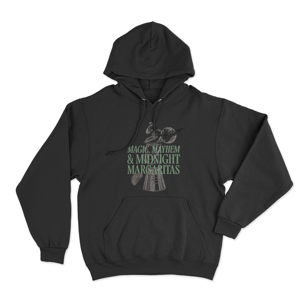 Magic, Mayhem & Midnight Margaritas Unisex Hoodie Black Magic Mayhem Midnight Margaritas Unisex Hoodie Black