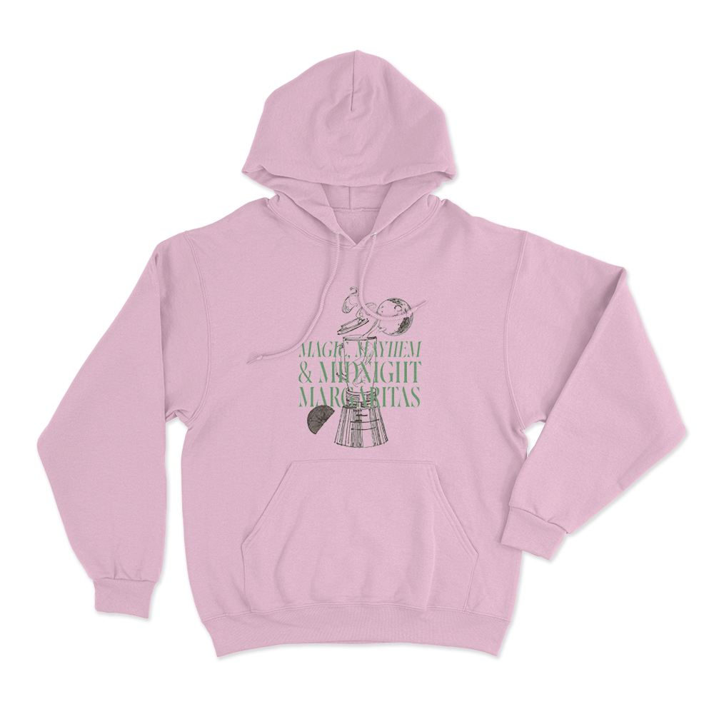 Magic, Mayhem & Midnight Margaritas Unisex Hoodie Pink Magic Mayhem Midnight Margaritas Unisex Hoodie Pink