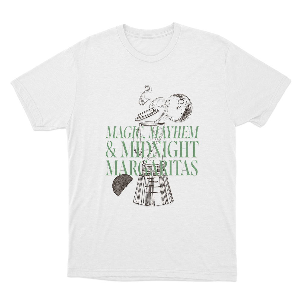 Magic, Mayhem & Midnight Margaritas Unisex T Shirt White Magic Mayhem Midnight Margaritas Unisex T Shirt White