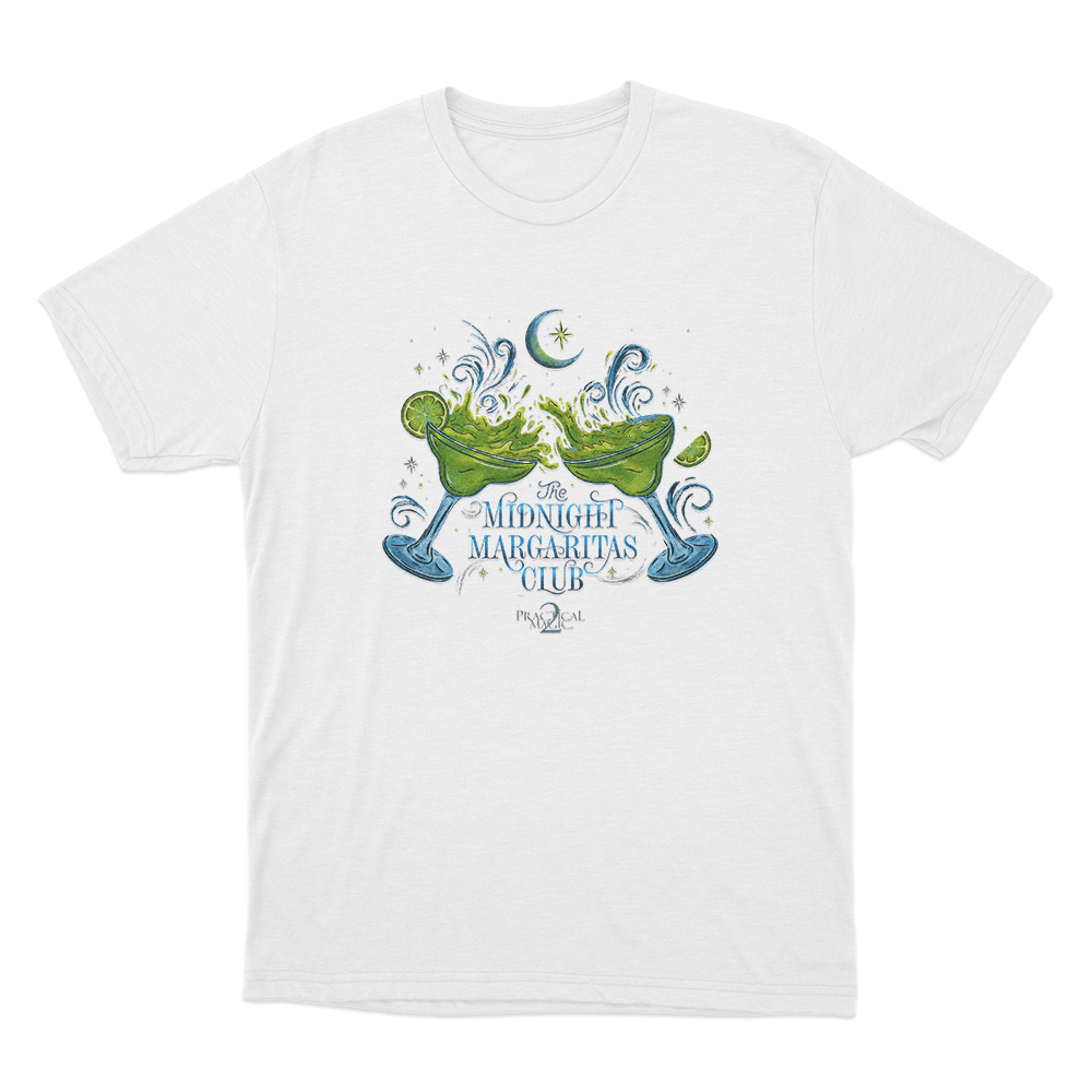 Midnight Margaritas Club Unisex T Shirt White Midnight Margaritas Club Unisex T Shirt White