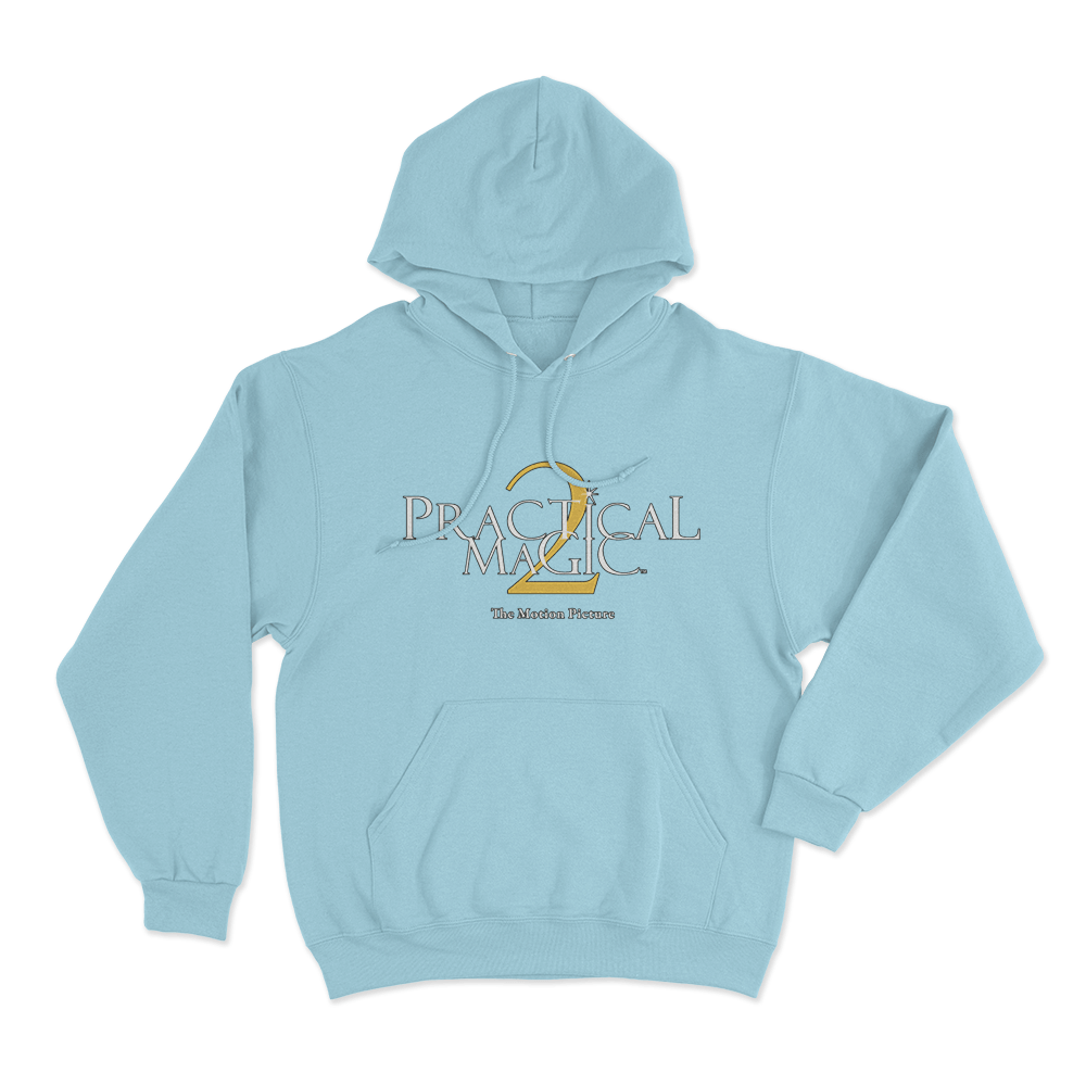Practical Magic 2 Logo Unisex Hoodie Sky Blue Practical Magic 2 Logo Unisex Hoodie Sky Blue