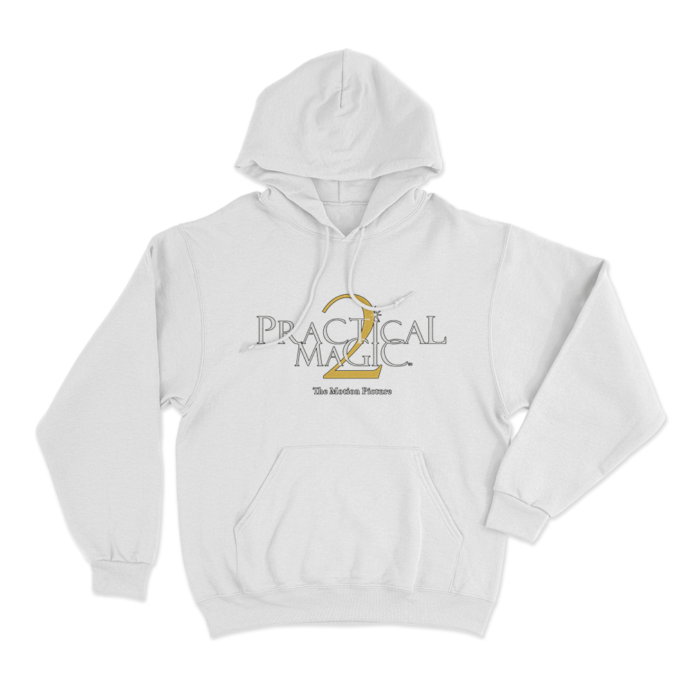 Practical Magic 2 Logo Unisex Hoodie White Practical Magic 2 Logo Unisex Hoodie White
