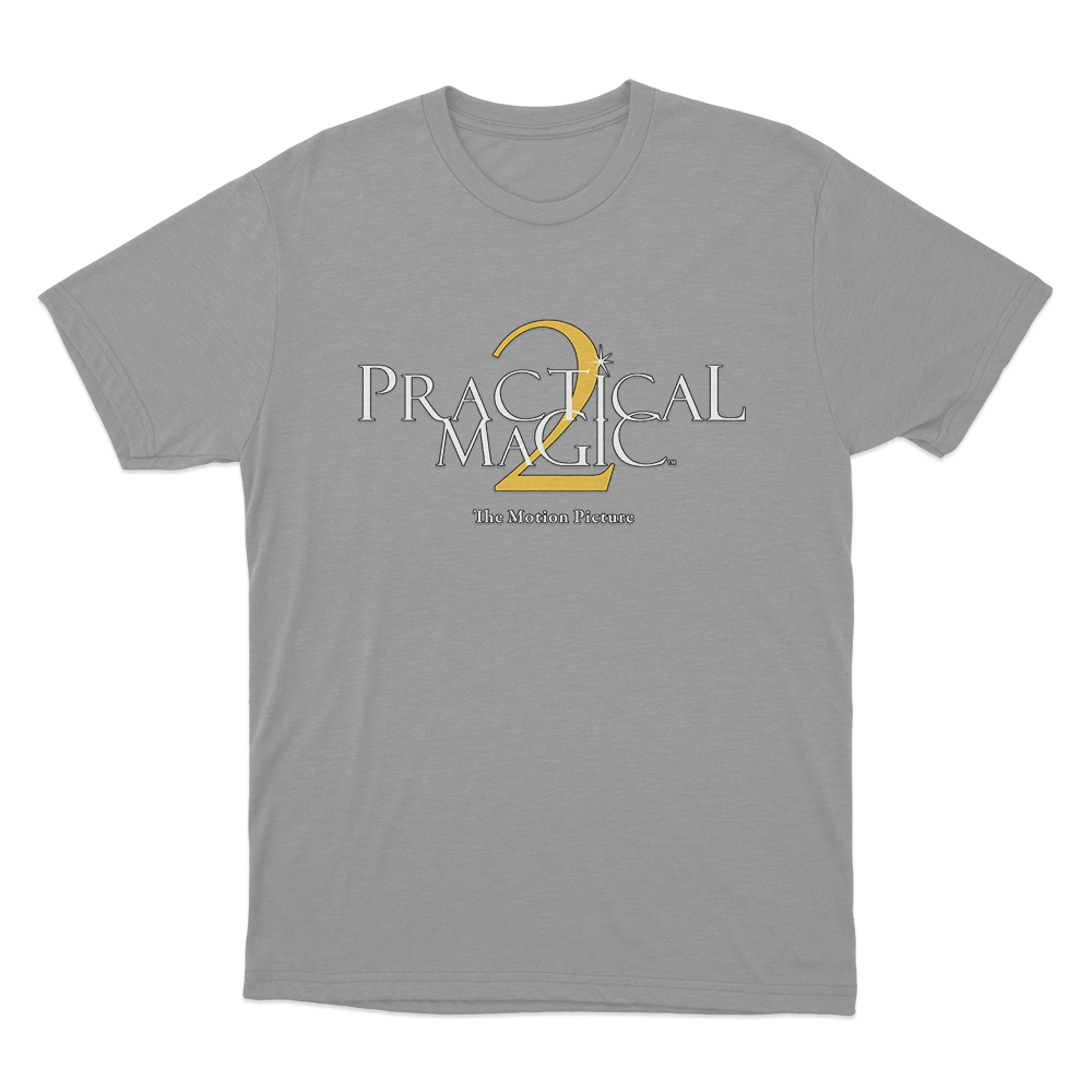 Practical Magic 2 Logo Unisex T Shirt Grey Practical Magic 2 Logo Unisex T Shirt Grey