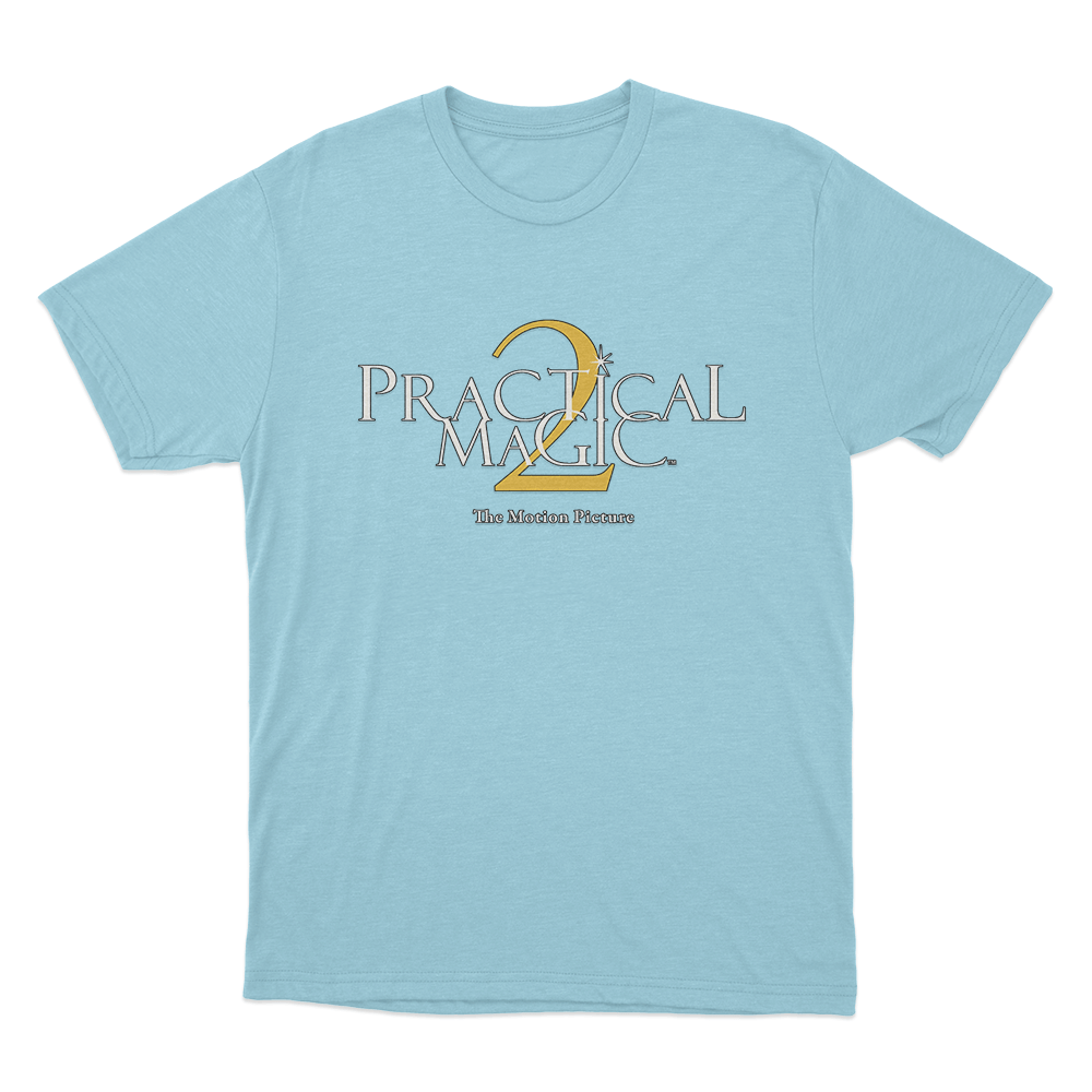 Practical Magic 2 Logo Unisex T Shirt Sky Blue Practical Magic 2 Logo Unisex T Shirt Sky Blue
