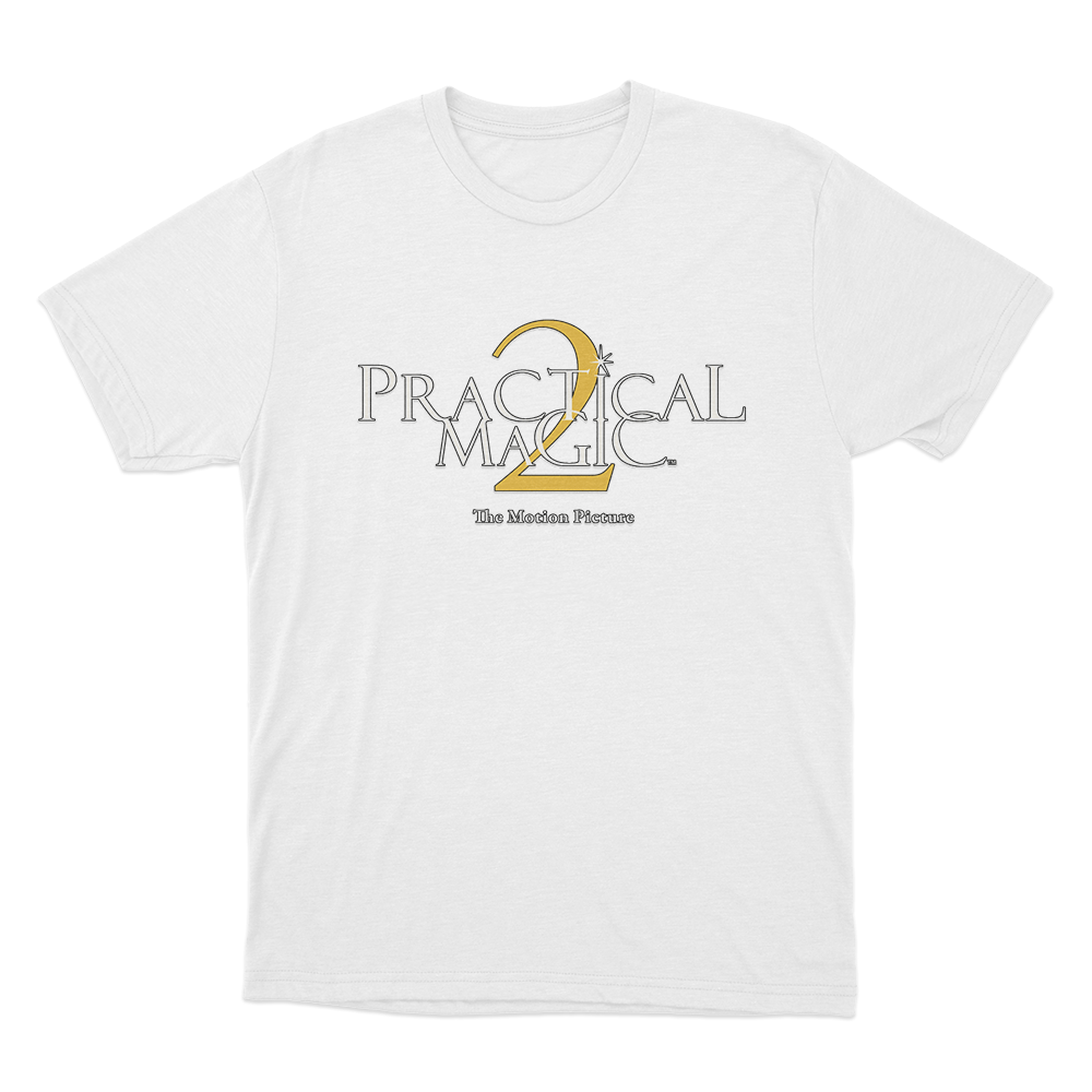 Practical Magic 2 Logo Unisex T Shirt White Practical Magic 2 Logo Unisex T Shirt White