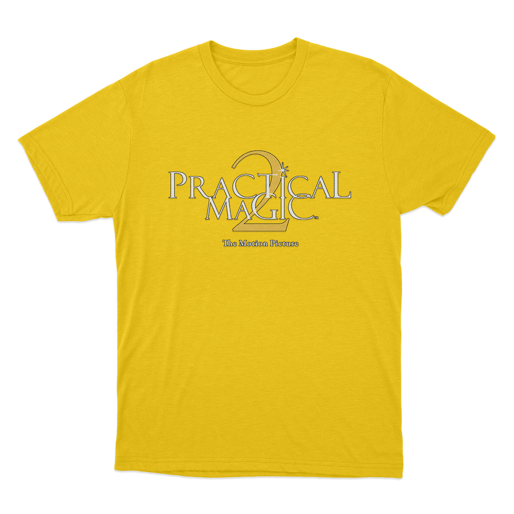 Practical Magic 2 Logo Unisex T Shirt Yellow Practical Magic 2 Logo Unisex T Shirt Yellow