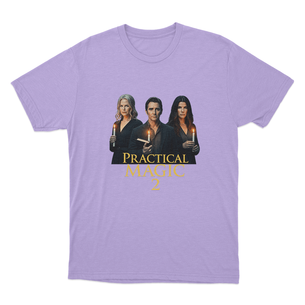 Practical Magic 2 Poster Unisex T Shirt Purple Practical Magic 2 Poster Unisex T Shirt Purple