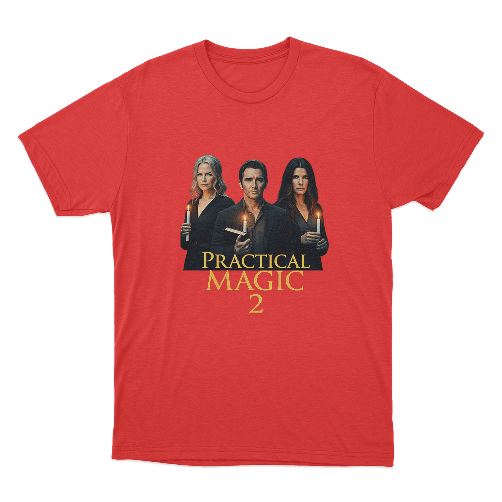 Practical Magic 2 Poster Unisex T Shirt Red Practical Magic 2 Poster Unisex T Shirt Red
